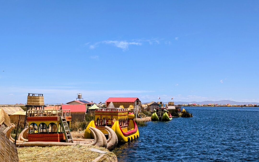 The stark contrast of peace and chaos